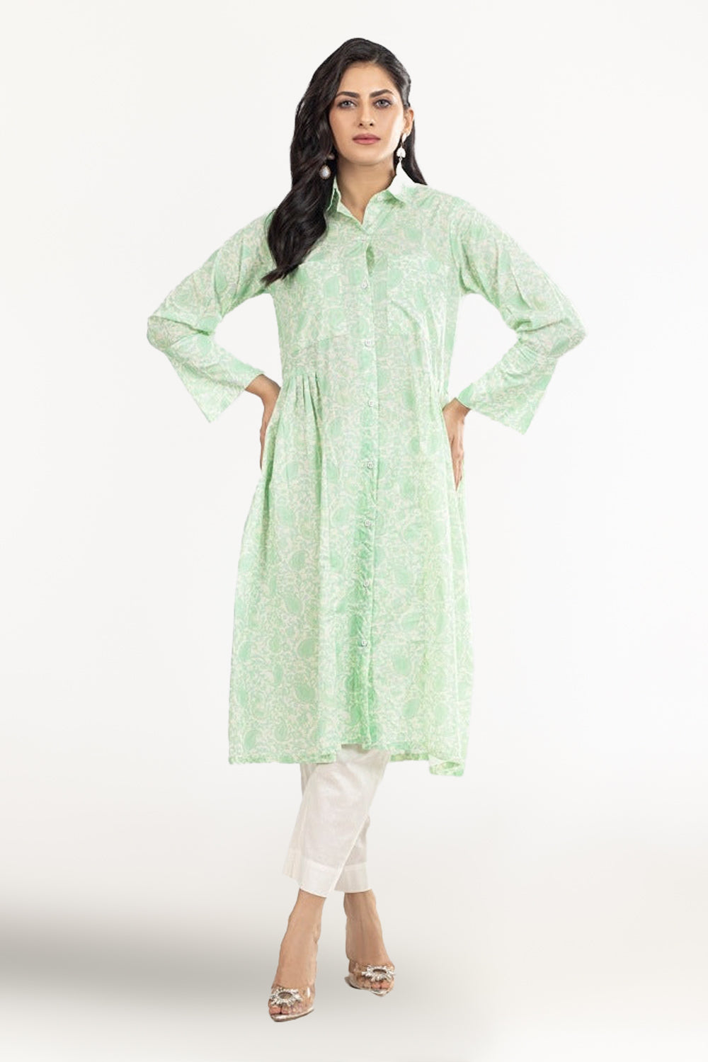 Cambric Printed Shirt