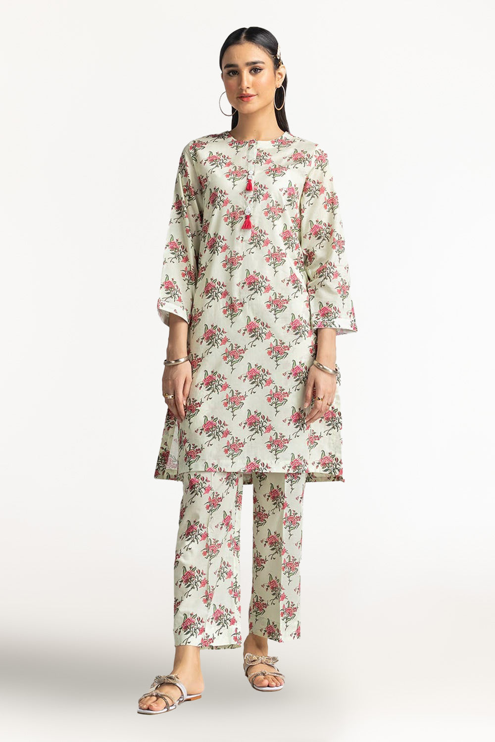 Dobby Printed Co-Ord Set