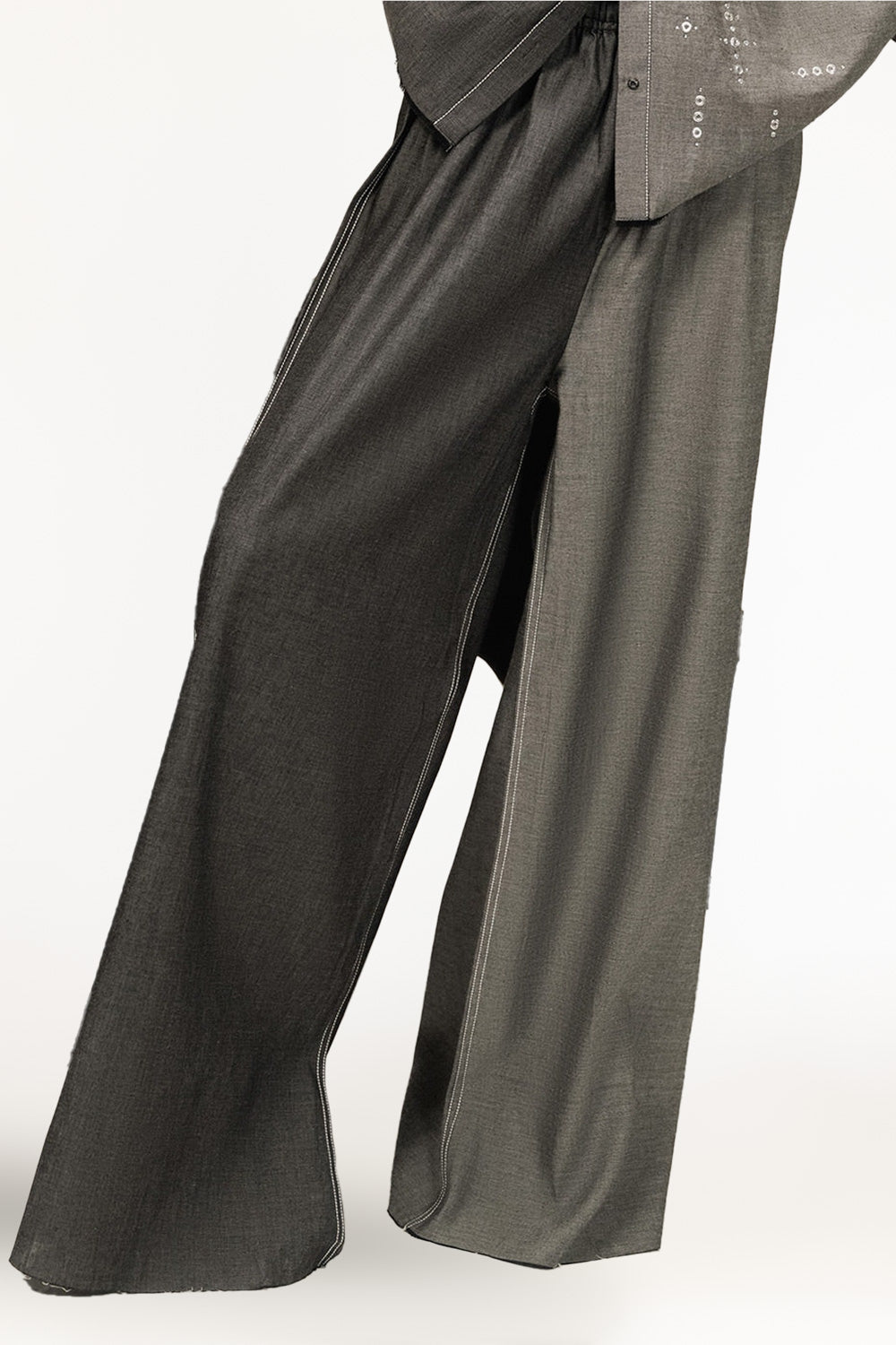 Denim Dyed Pants