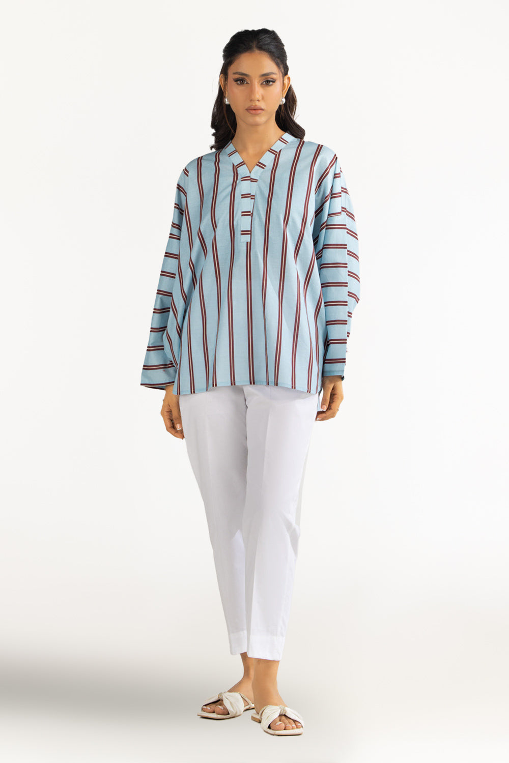 Cambric Printed Shirt