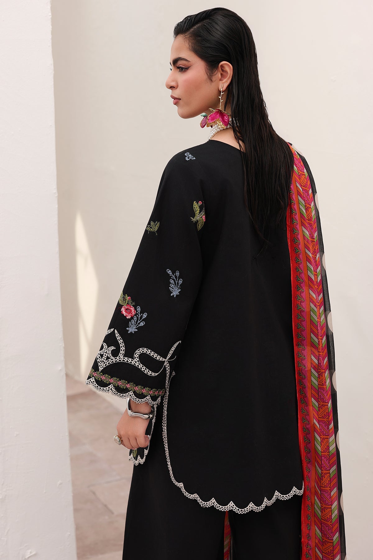 3-PC Stitched Embroidered Lawn Collection CNP-6-222