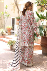 3-PC Stitched Embroidered  Lawn  SLC27-06P