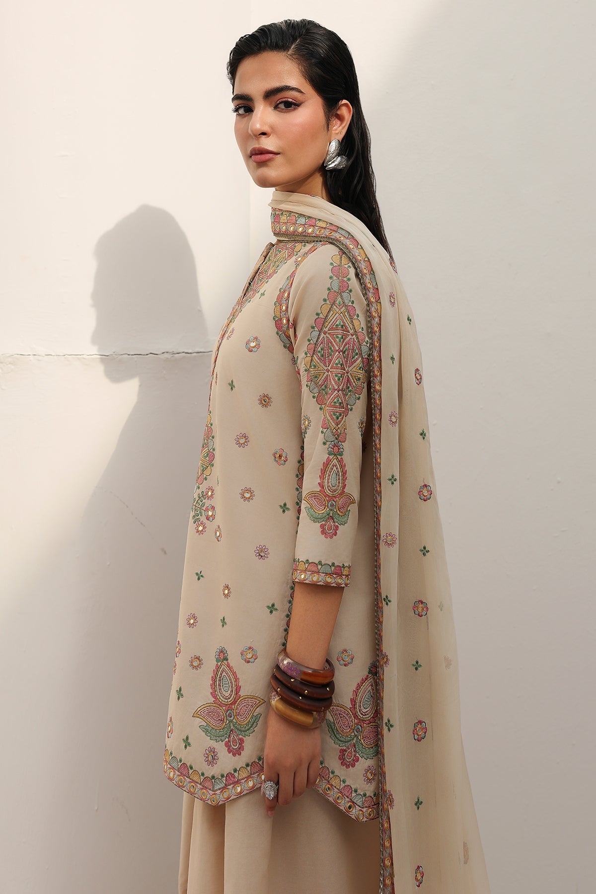 3-PC Stitched Embroidered Lawn Collection CNP-6-216