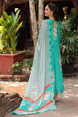 3-PC Stitched Embroidered Lawn Collection RM6-06P