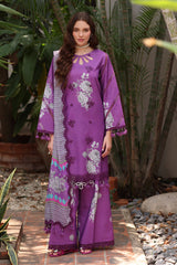 3-PC Stitched Embroidered Lawn Collection RM6-04P