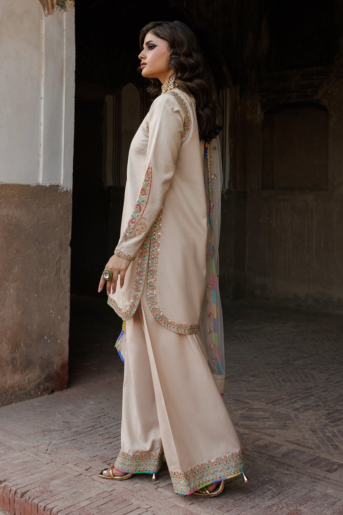3-PC Embroidered  CMA-6-103