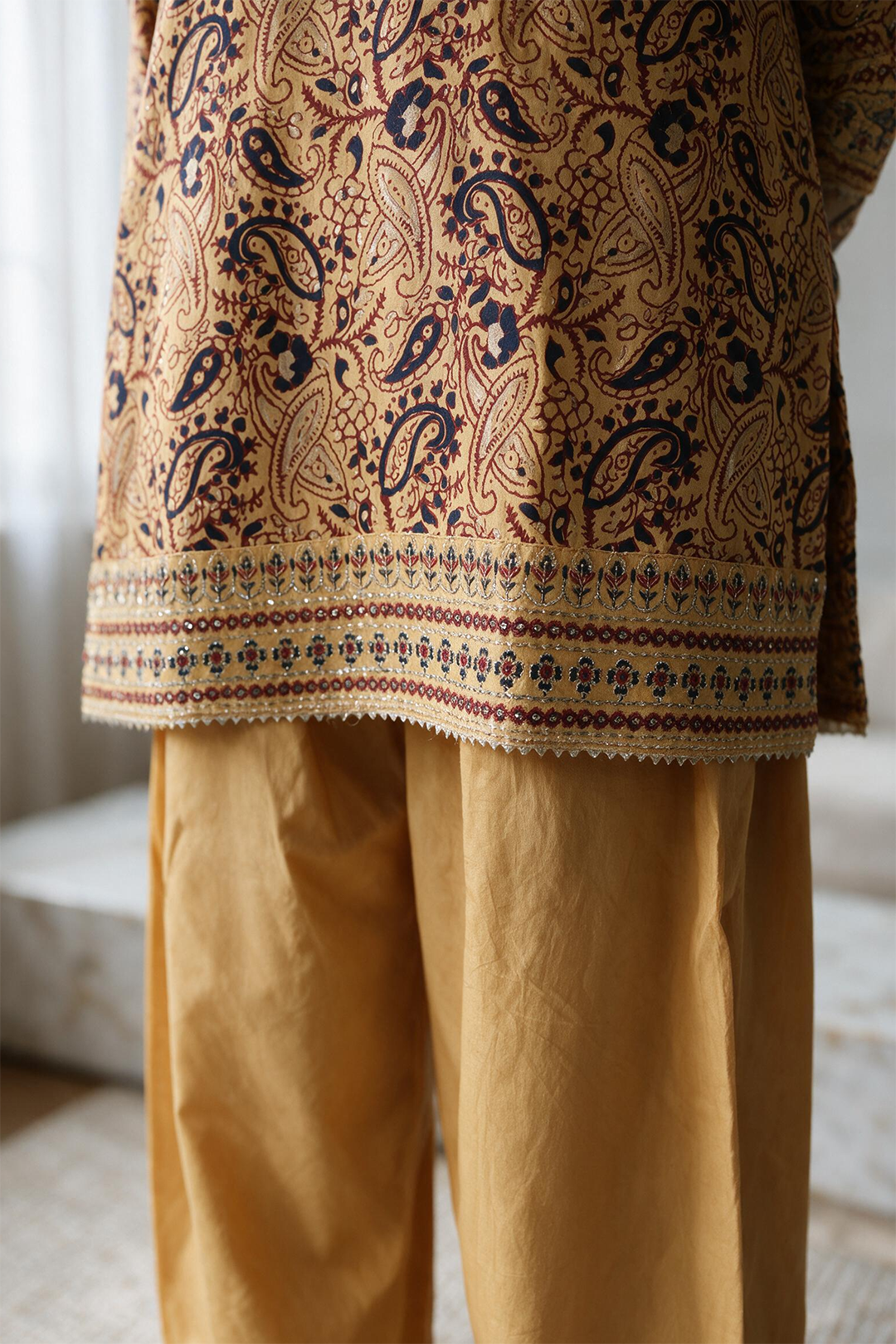 Embroidered Kurta Dupatta Trouser - 2515