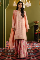 Kurta With Gharara & Dupatta - 0716