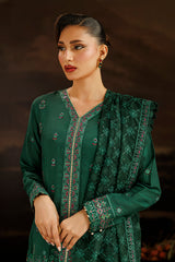 Embroidered Kurta Dupatta Trouser - 2735