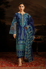 Embroidered Kurta Dupatta Trouser - 0764