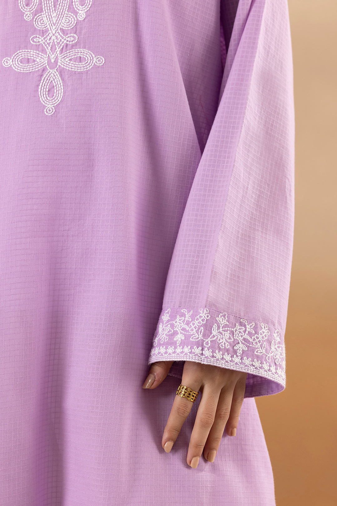 Embroidered Kurta - 2212