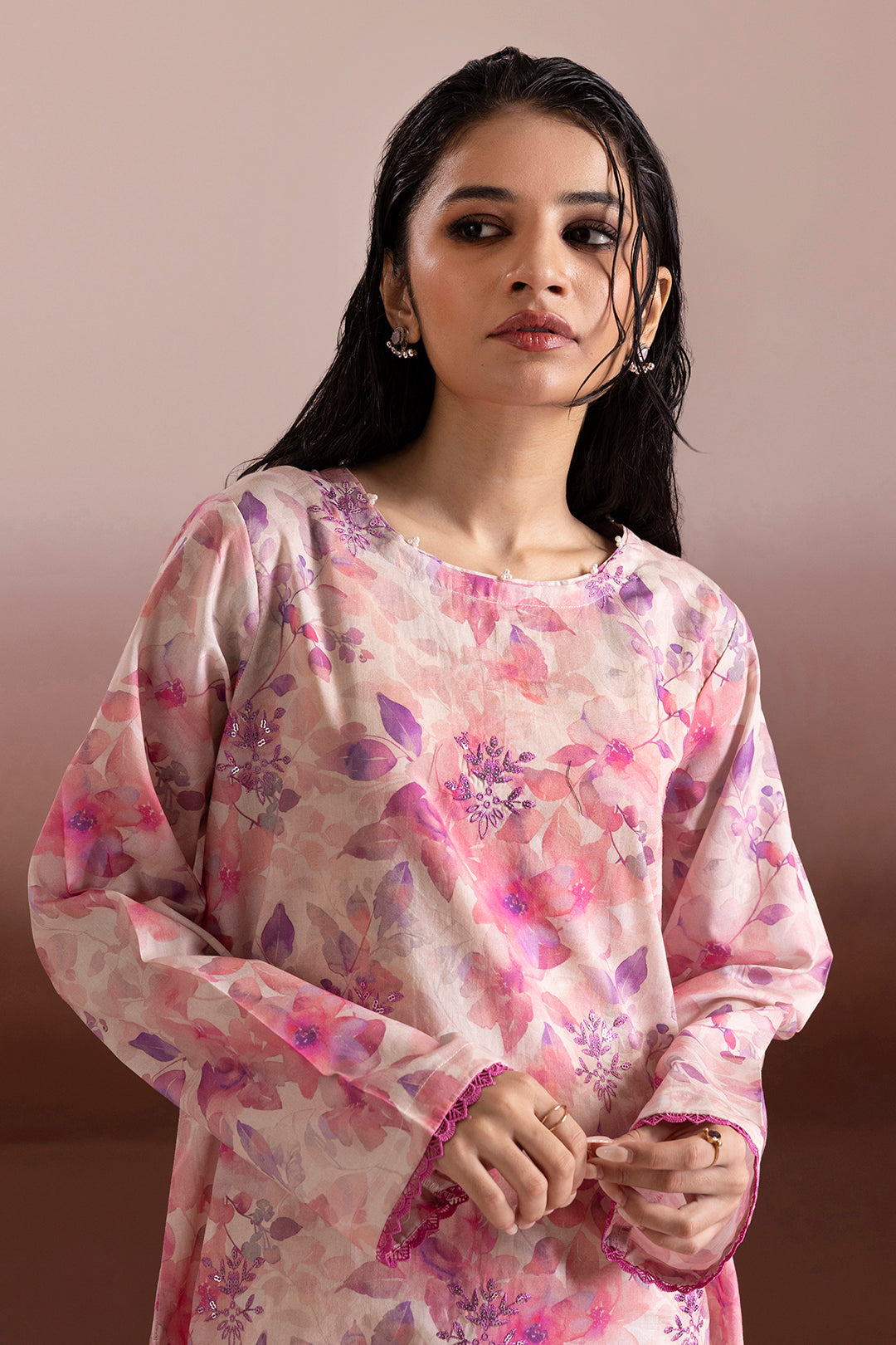 Embroidered Kurta - 2213
