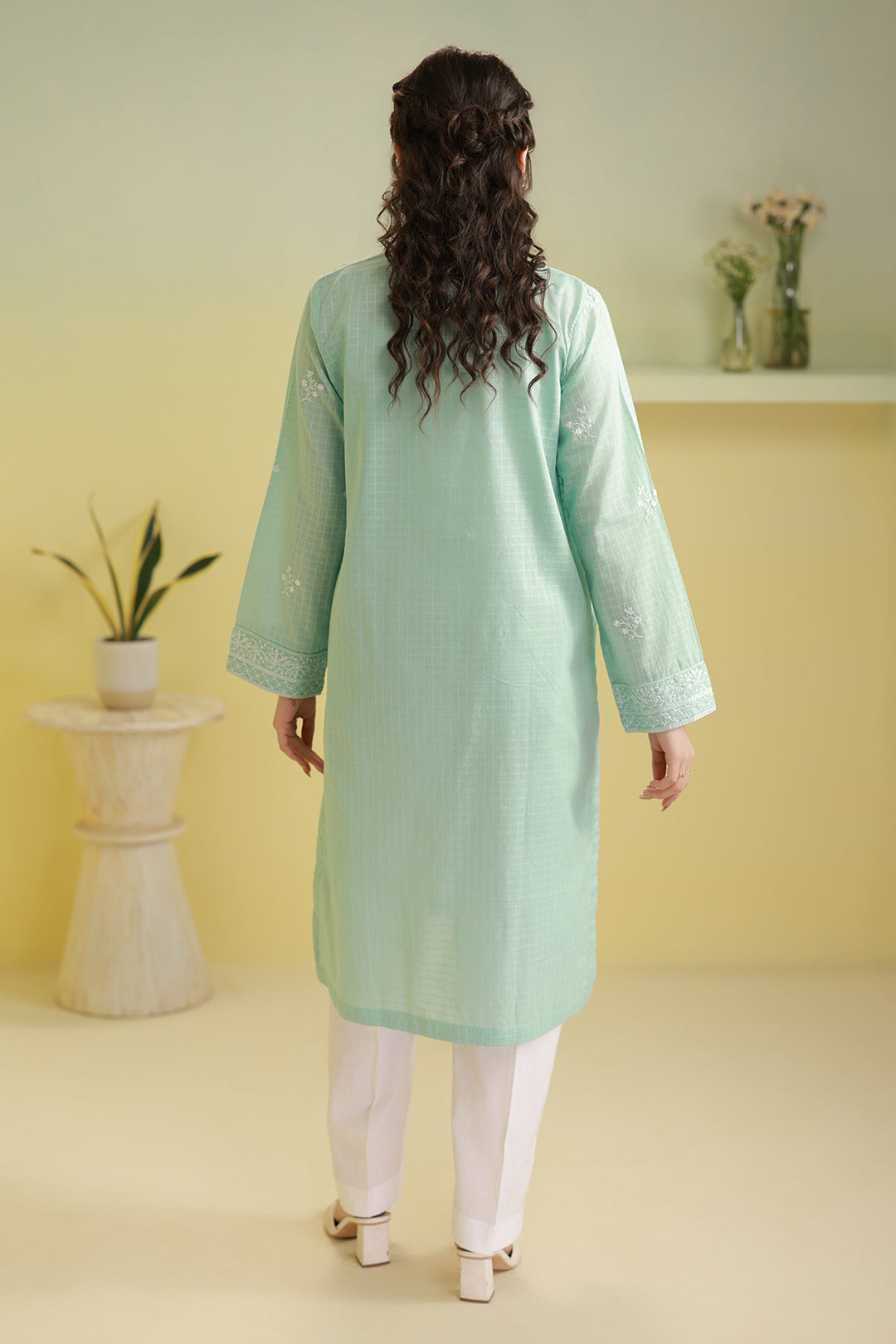 Embroidered Kurta - 2614
