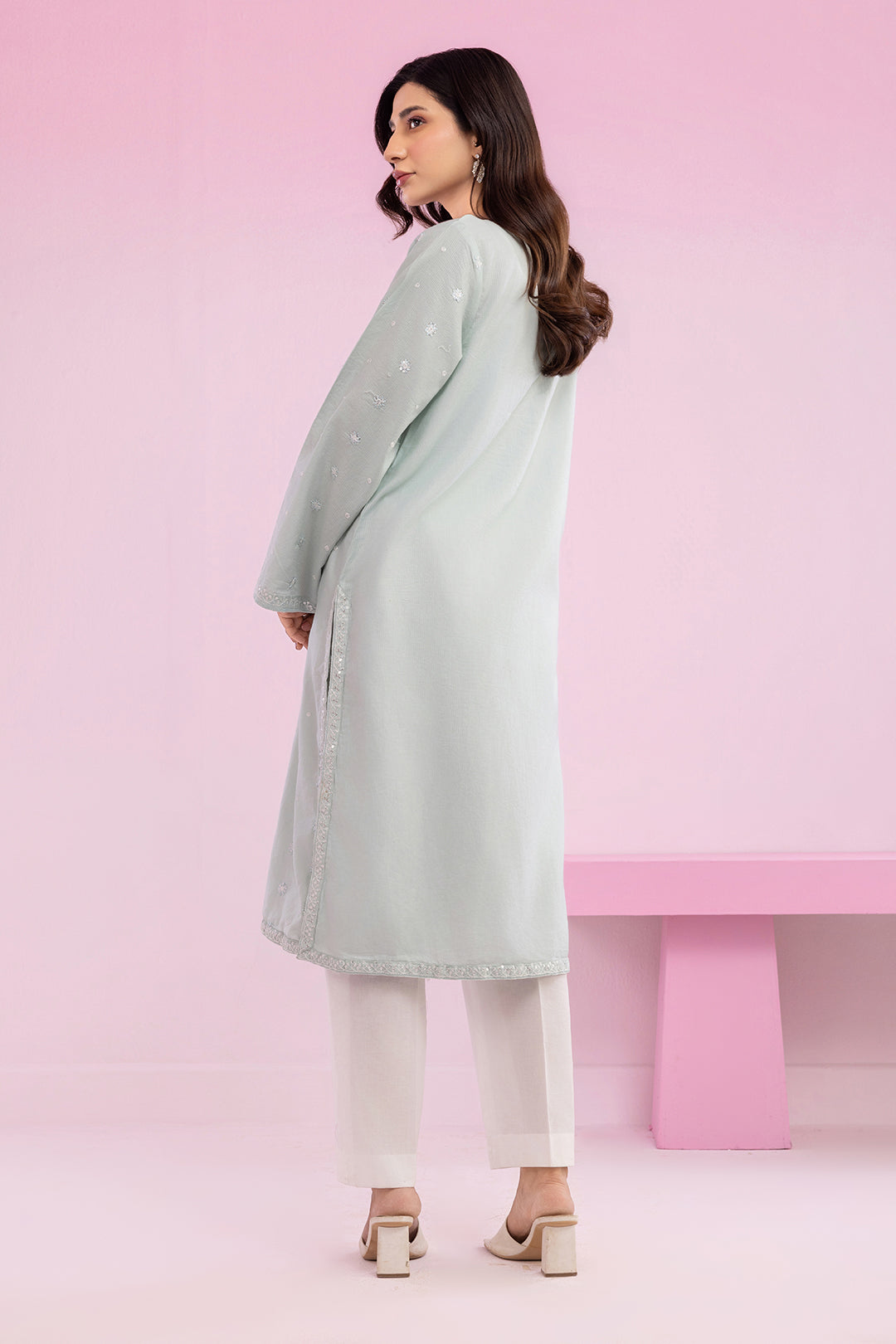 Embroidered Kurta - 2659