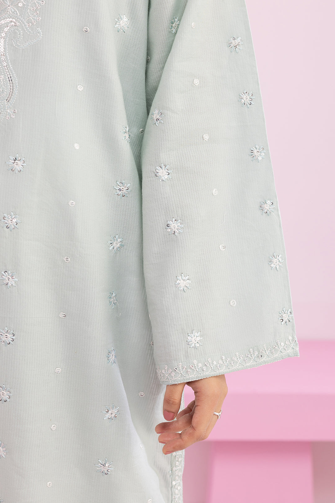 Embroidered Kurta - 2659
