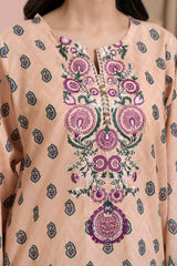 Embroidered Kurta Dupatta - 1551