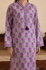 Embroidered Kurta Dupatta - 1671