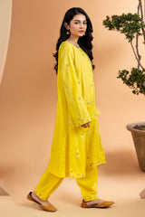 Embroidered Kurta Trouser - 1690