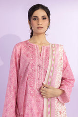 Embroidered Kurta Dupatta - 1851