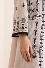 Embroidered Kurta Trouser - 2185