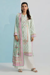 Embroidered Kurta Dupatta - 2290
