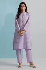 Embroidered Kurta Trouser - 2529