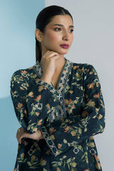 Embroidered Kurta Trouser - 2596