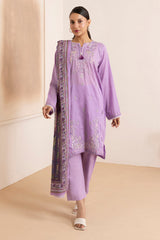 Embroidered Kurta Dupatta Trouser - 1830