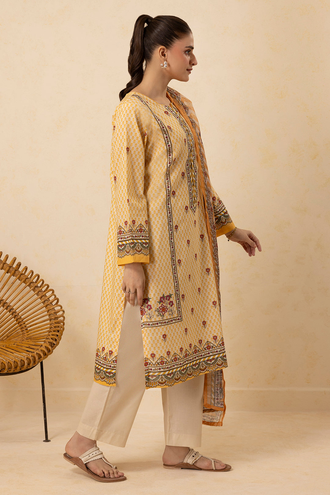 Kurta Dupatta Trouser - 2056