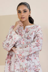 Embroidered Kurta Dupatta Trouser - 2058