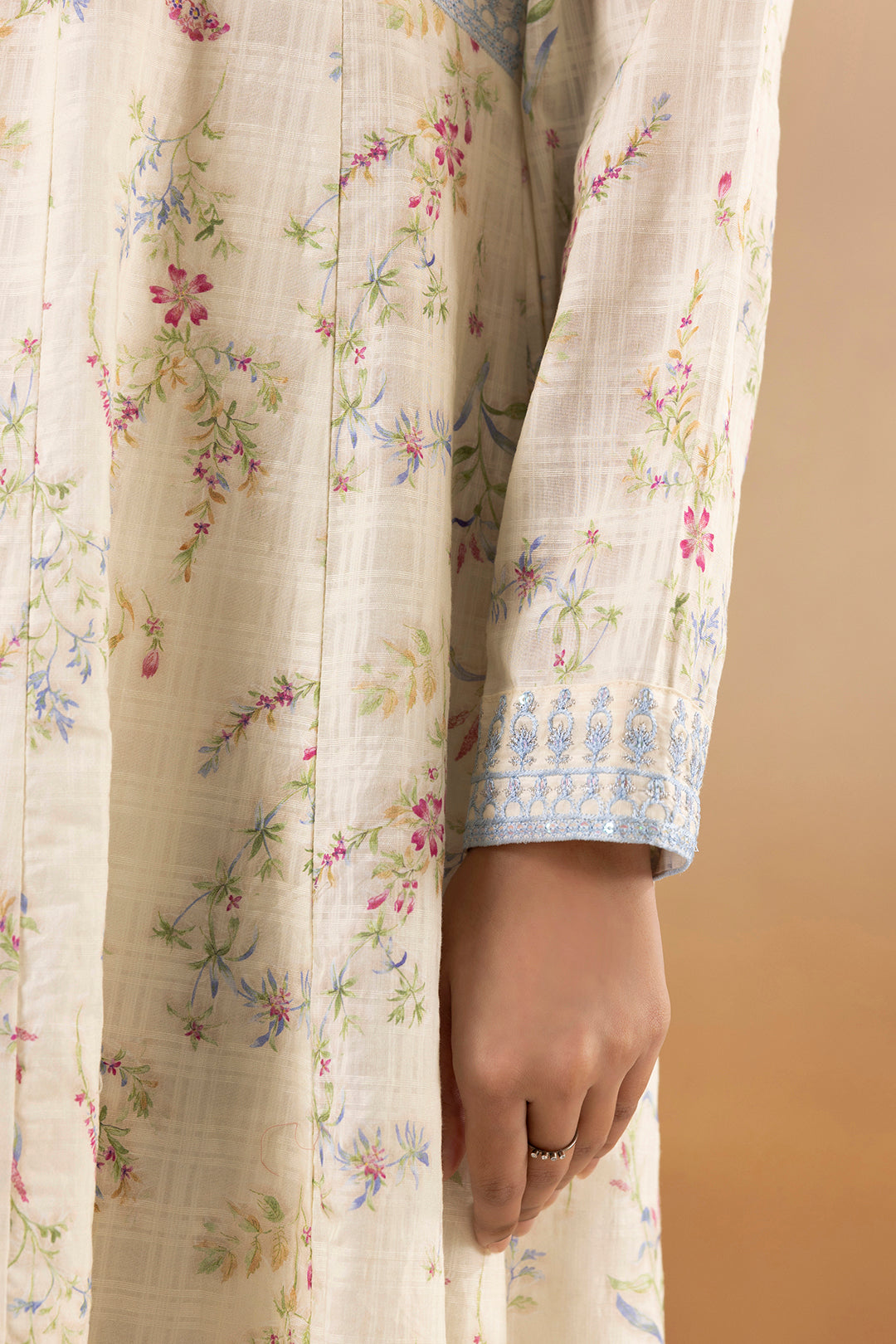 Embroidered Kurta Dupatta Trouser - 2514