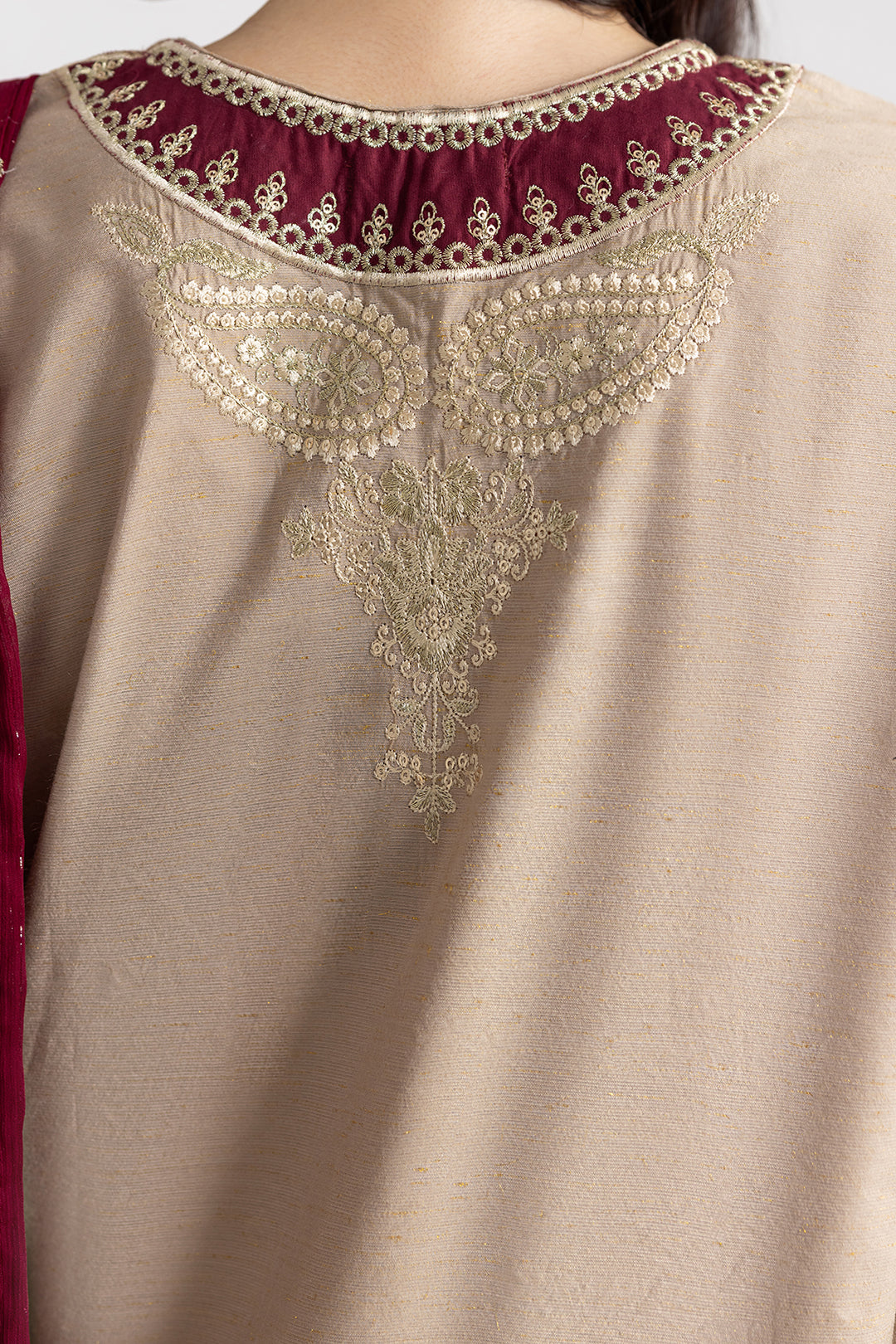 Embroidered Kurta Dupatta Trouser - 2686