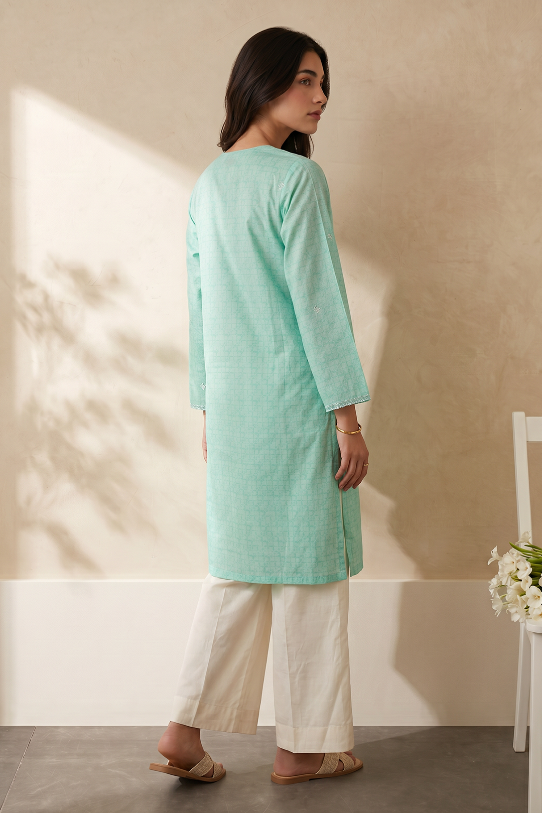 Embroidered Kurta - 2020