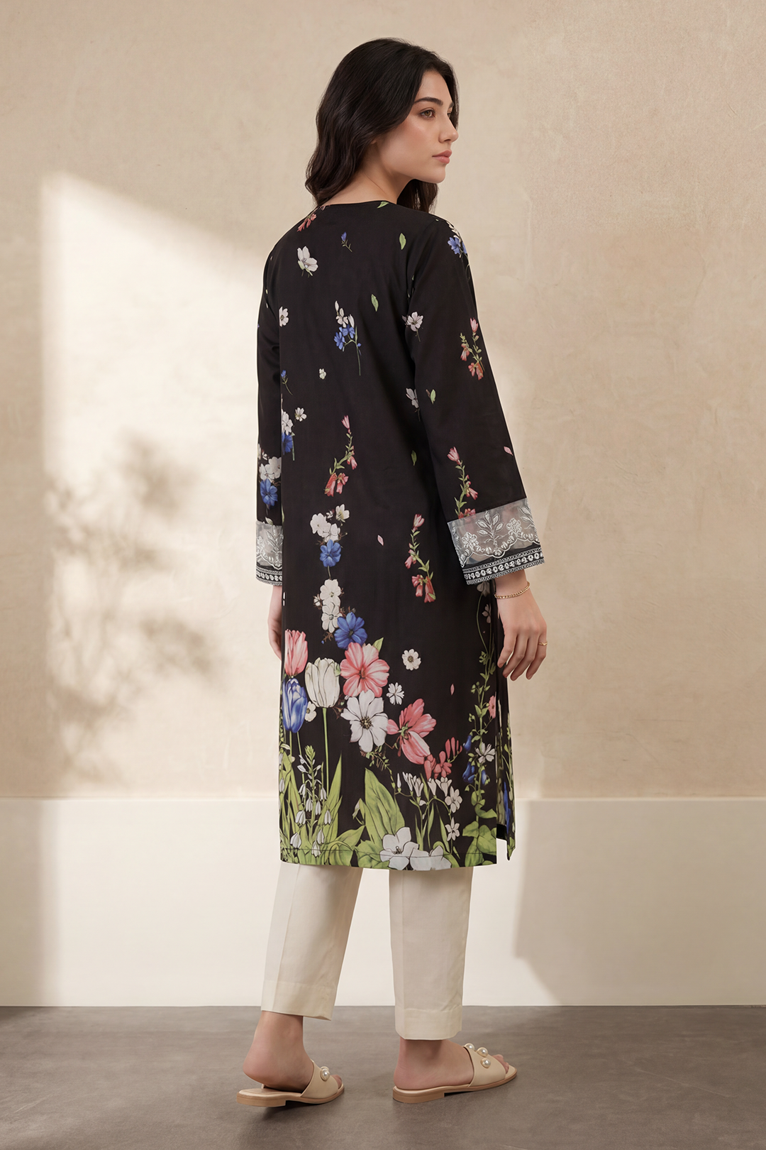 Embroidered Kurta - 2287