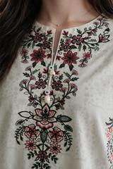 Embroidered Kurta - 2581