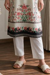 Embroidered Kurta - 2581