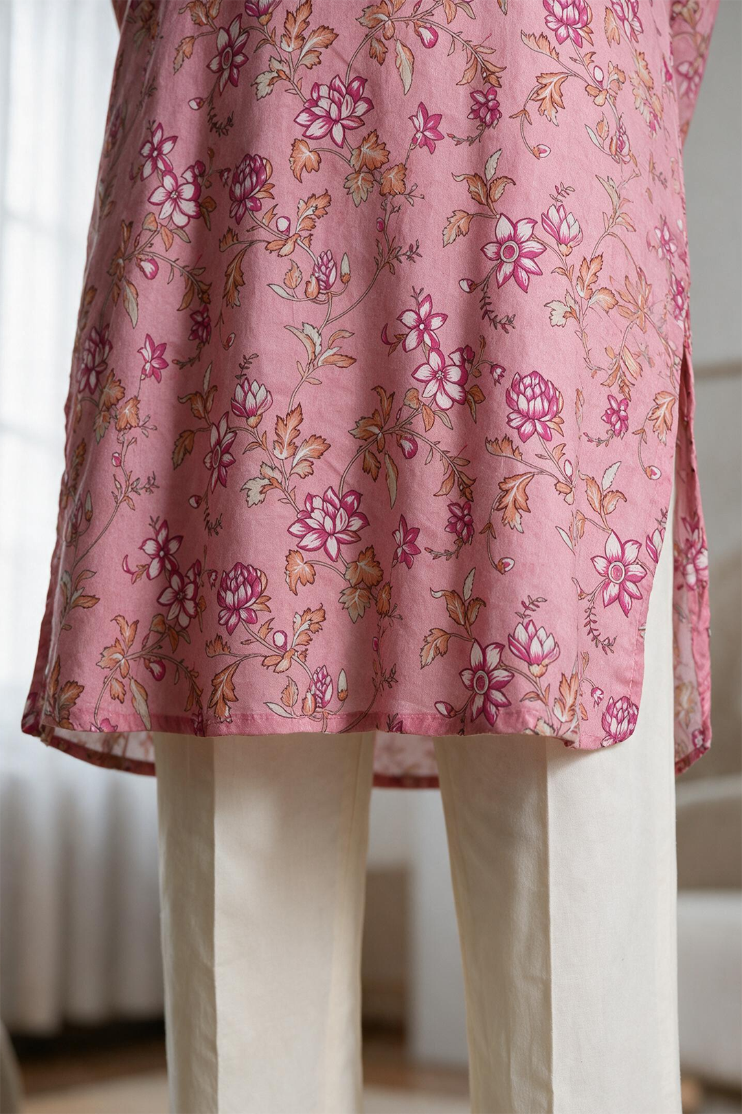 Embroidered Kurta Dupatta - 1941