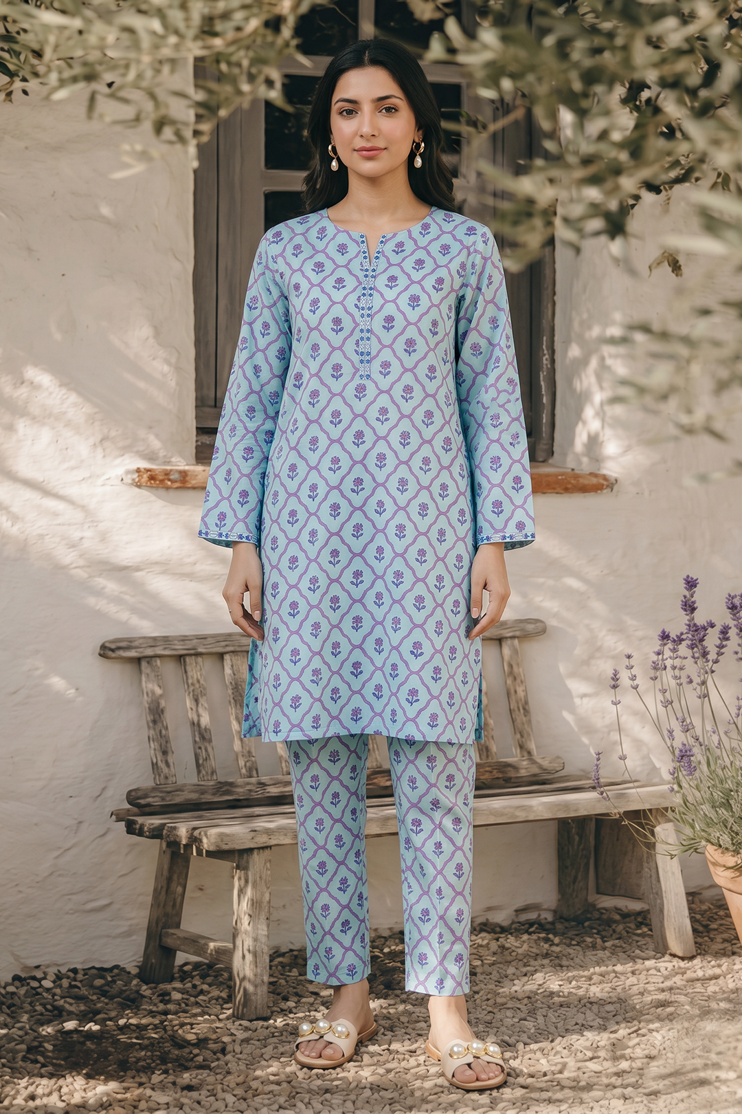 Kurta Trouser - 2348
