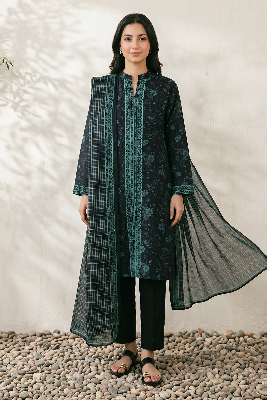 Kurta Dupatta - 2396