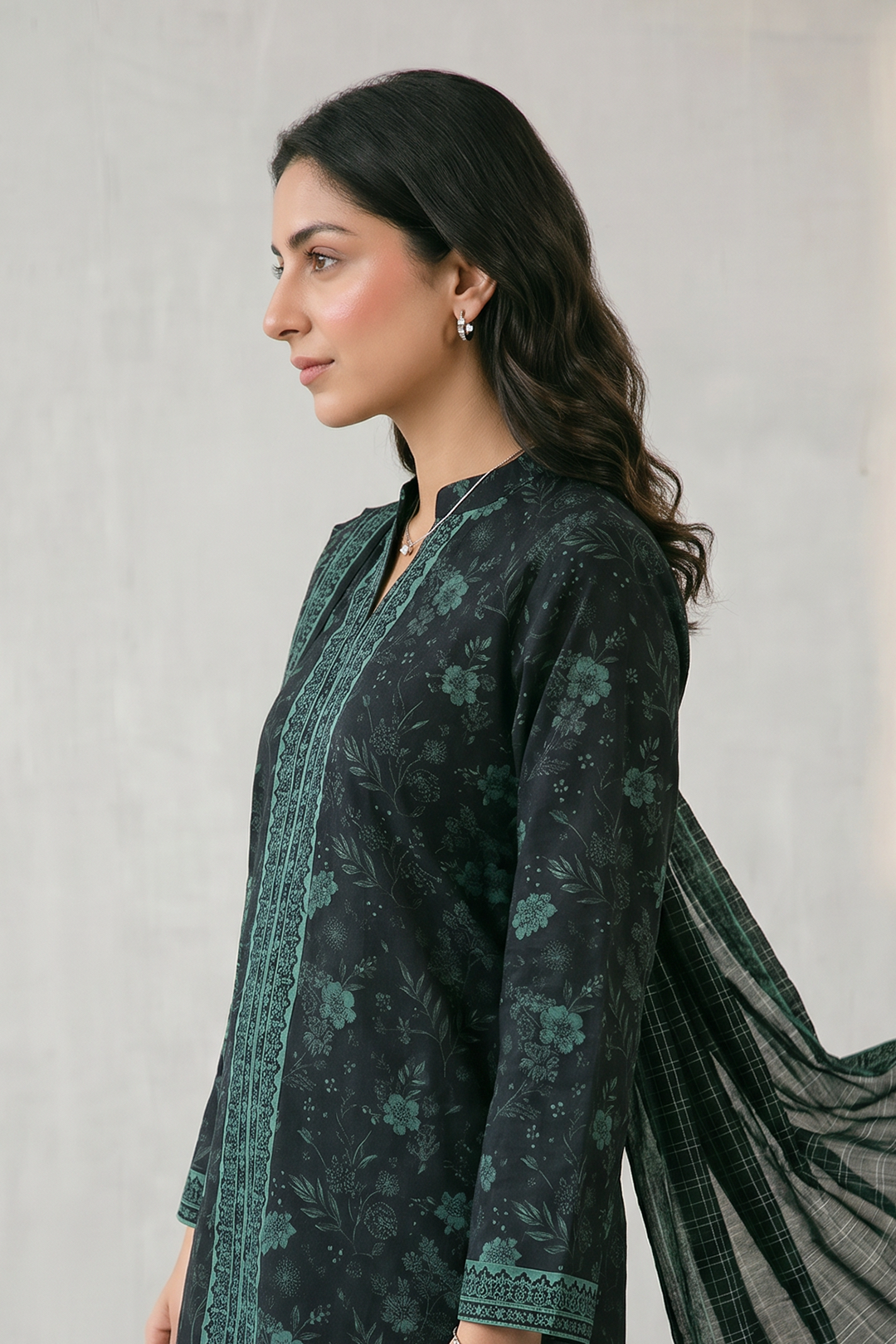 Kurta Dupatta - 2396