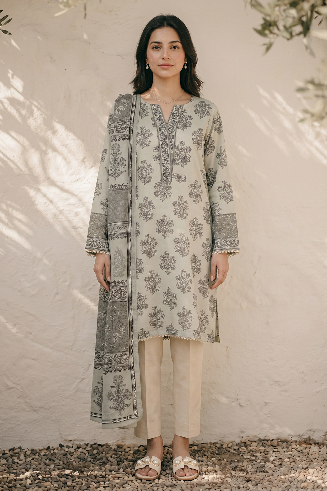 Kurta Dupatta - 2419
