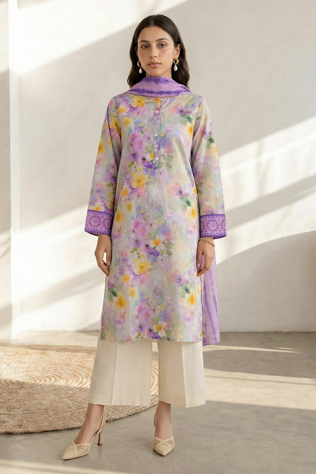 Kurta Dupatta - 2654