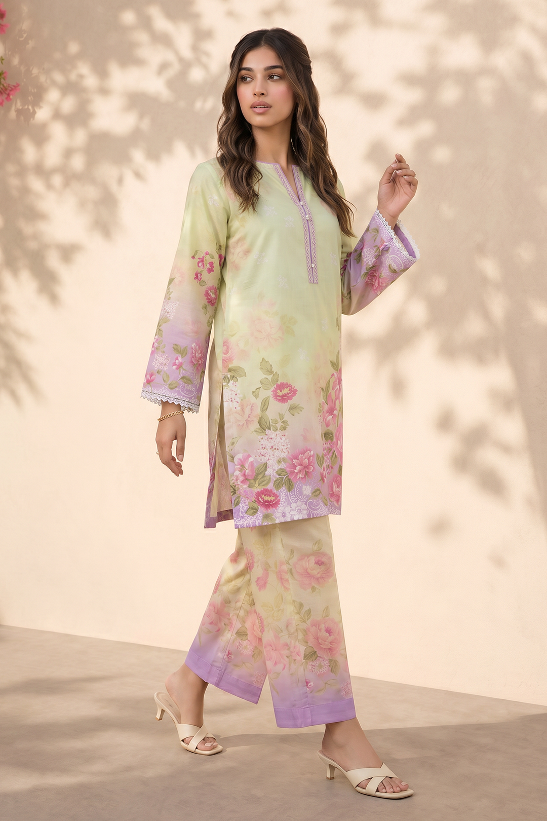 Kurta Trouser - 2833