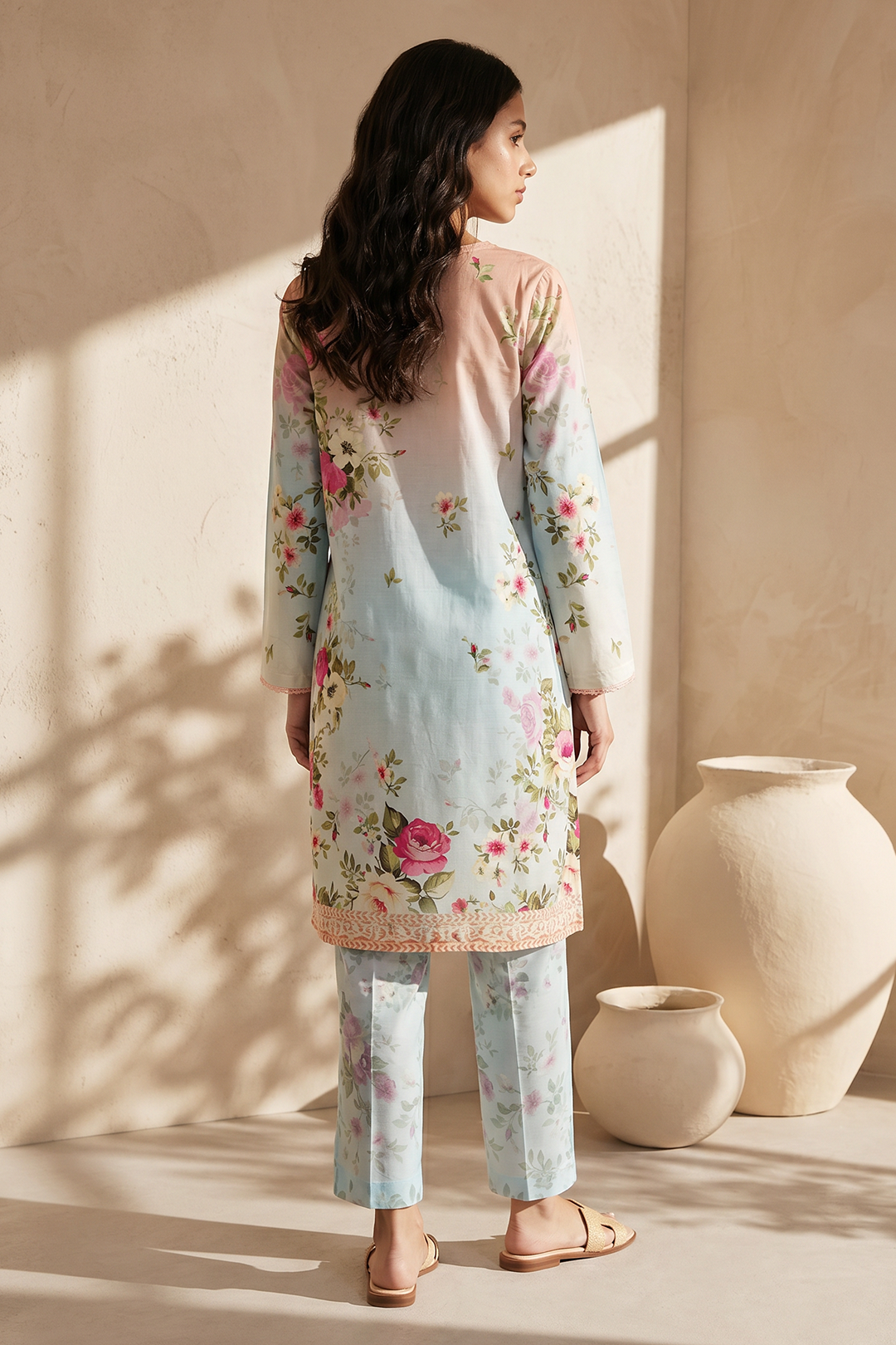 Kurta Trouser - 2839