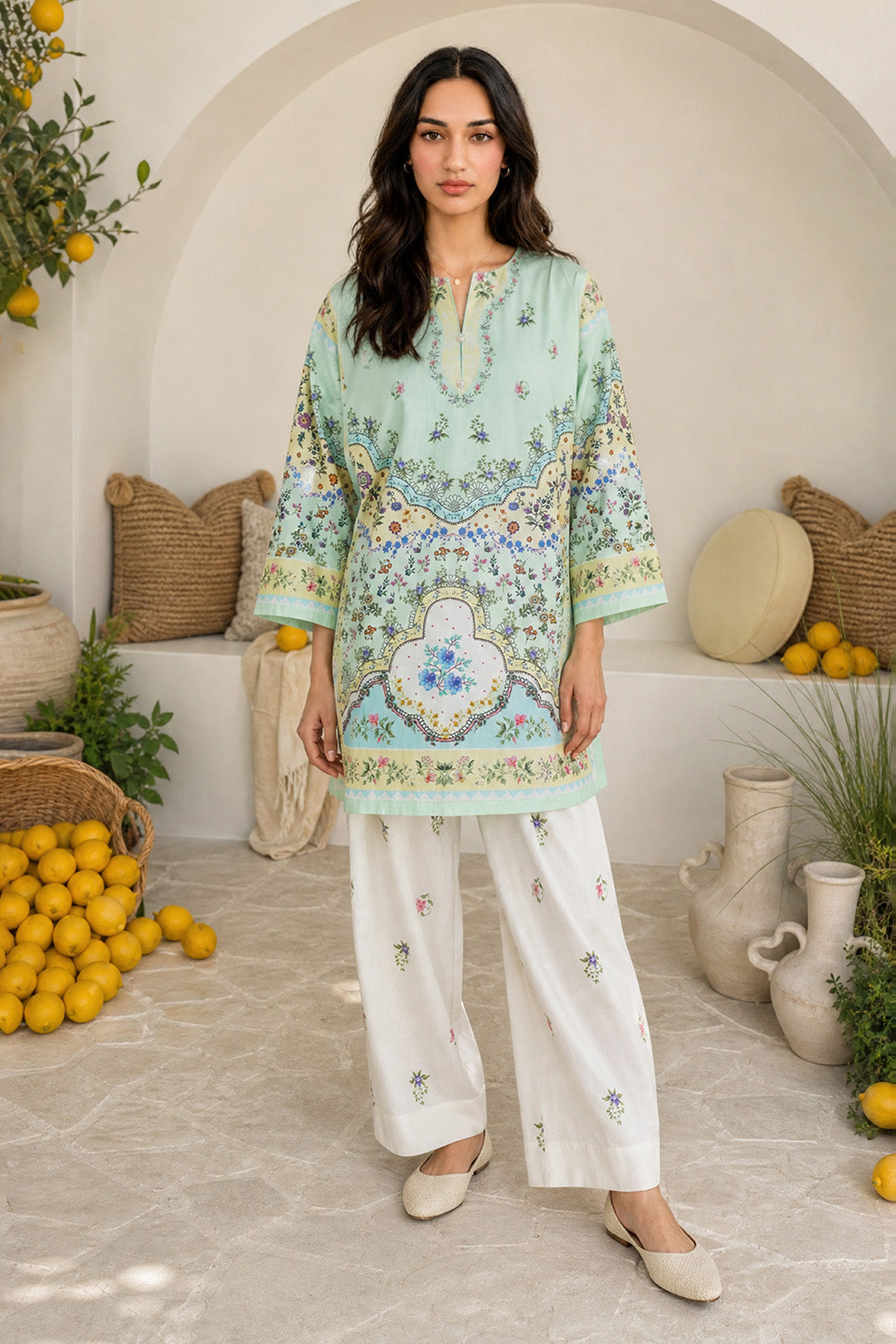 Kurta Trouser - 2848