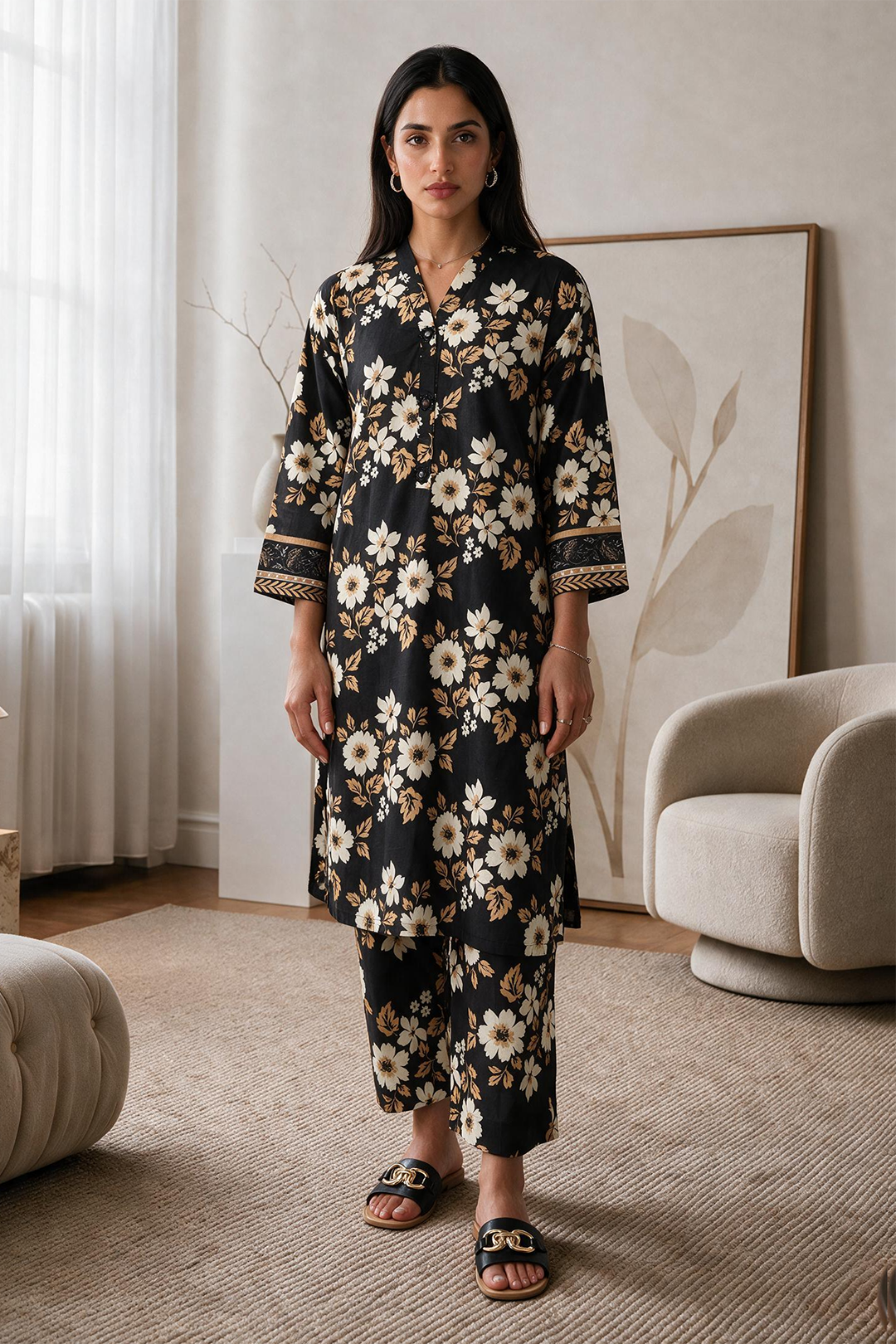 Kurta Trouser - 2850