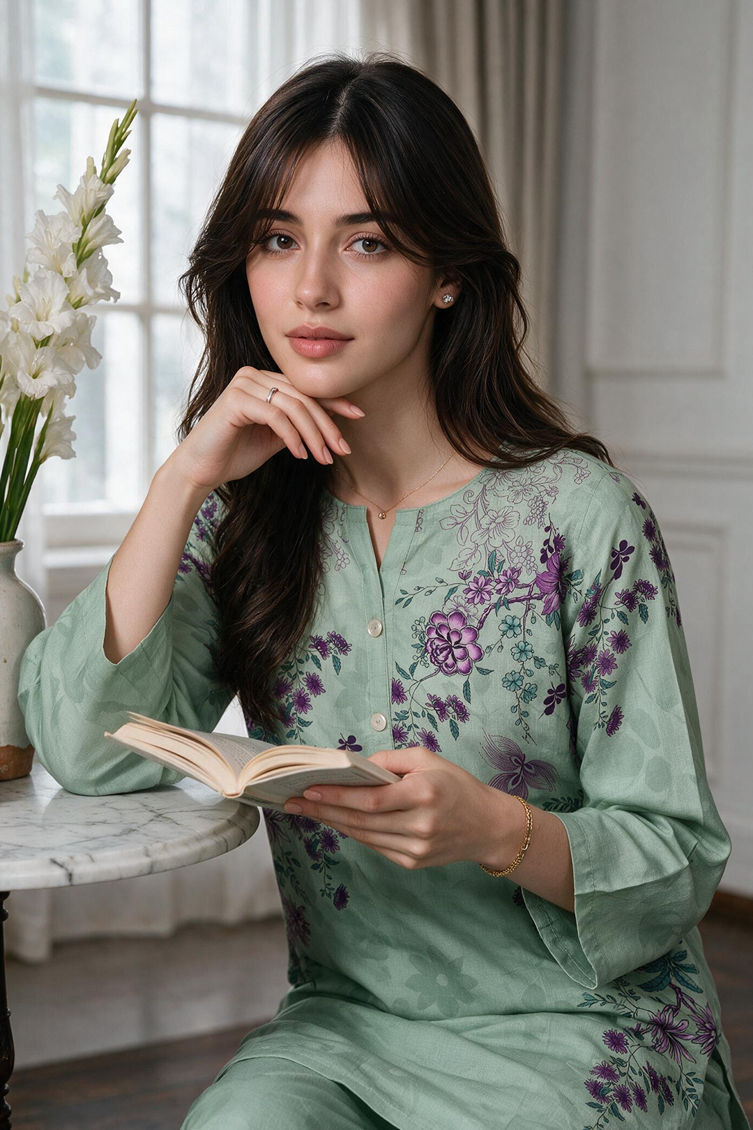 Kurta Trouser - 2870
