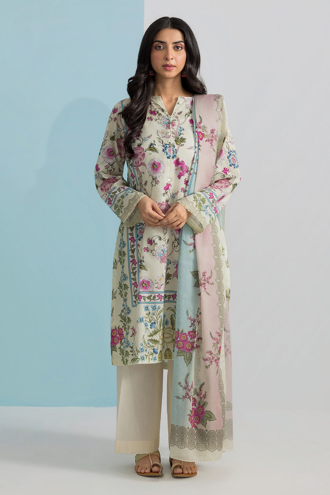 Kurta Dupatta - 2897