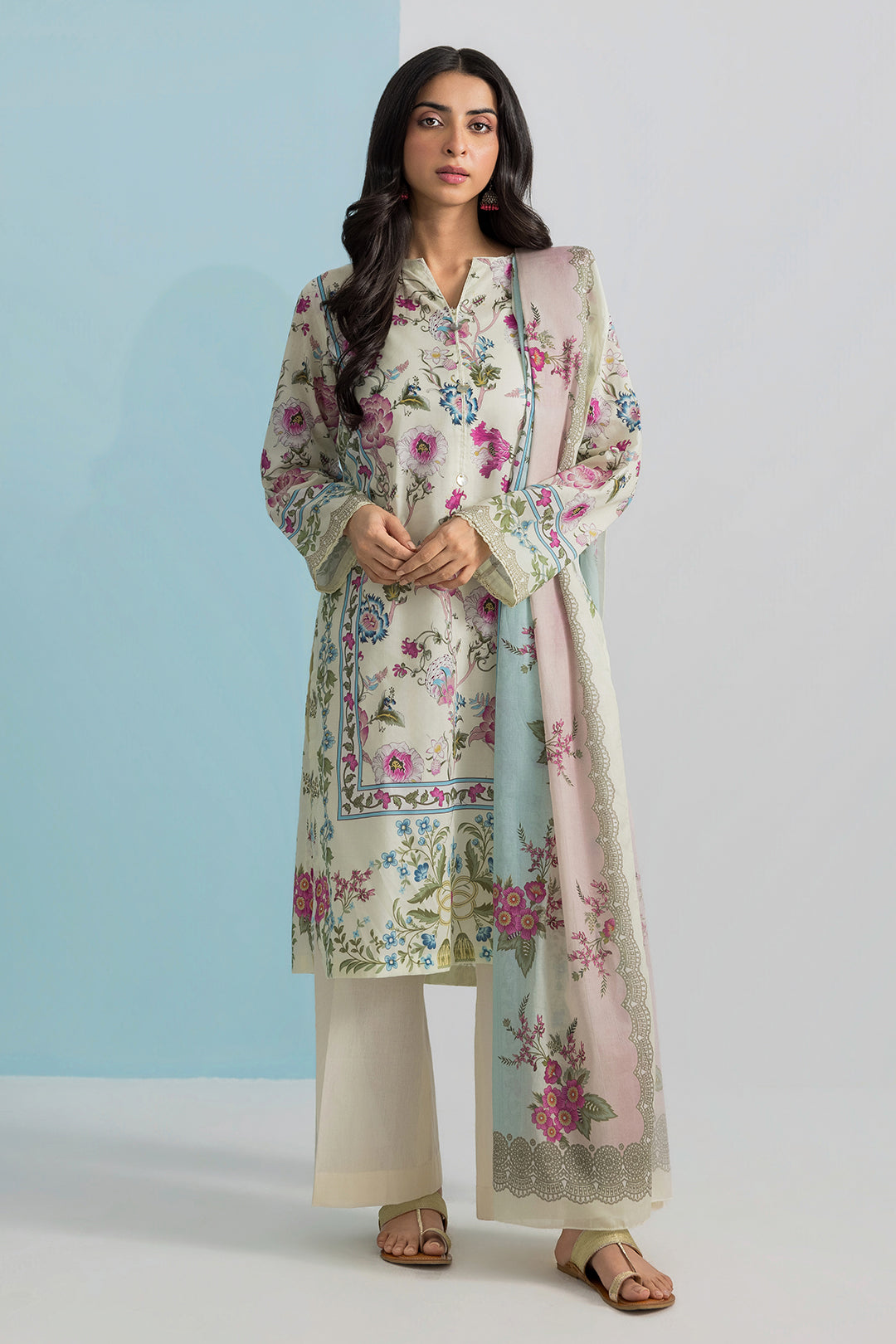 Kurta Dupatta - 2897