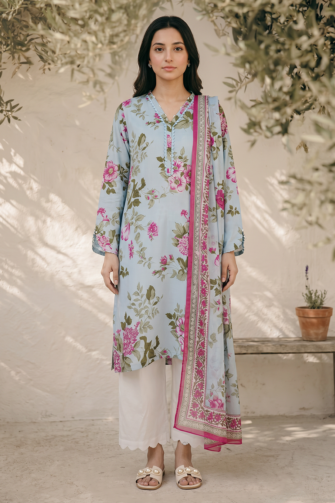 Kurta Dupatta - 3129